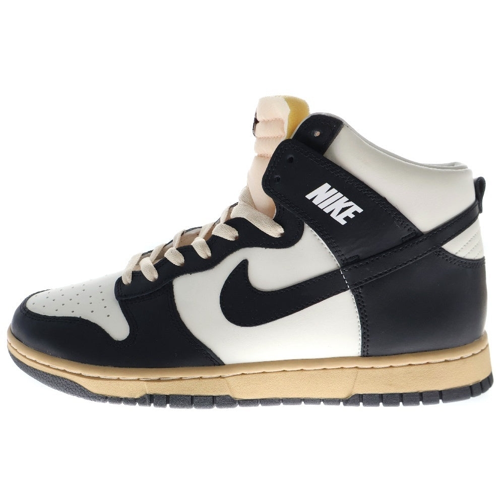 NIKE(ナイキ) WMNS DUNK HIGH SE ウィメンズ ダンク ハイカットスニーカー ブラック/ホワイト US12/29cm DZ4732-133