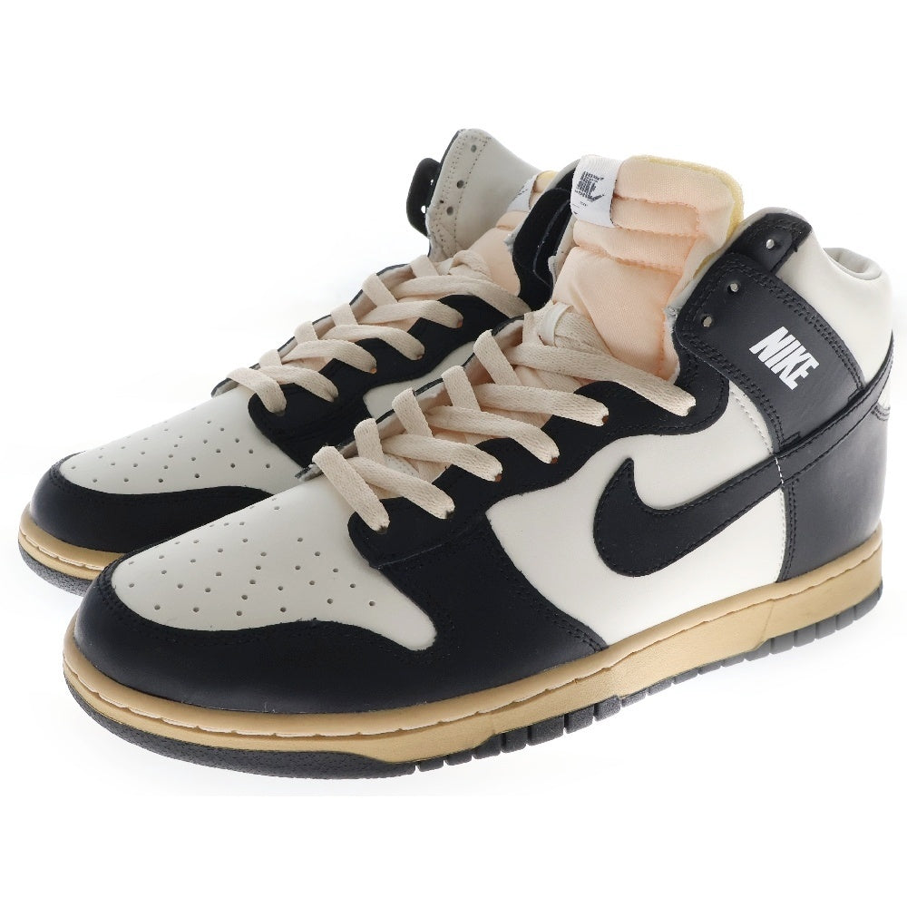 NIKE(ナイキ) WMNS DUNK HIGH SE ウィメンズ ダンク ハイカットスニーカー ブラック/ホワイト US12/29cm DZ4732-133