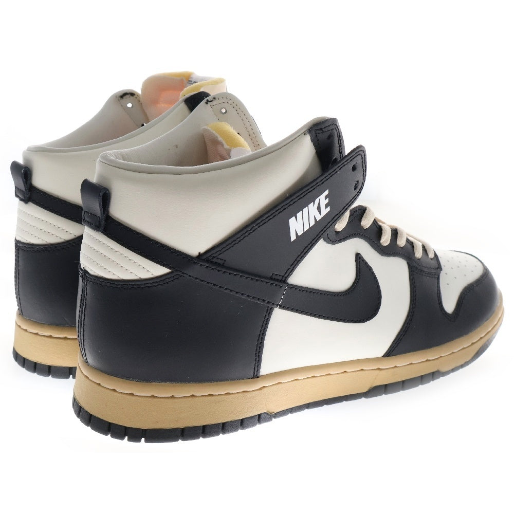 NIKE(ナイキ) WMNS DUNK HIGH SE ウィメンズ ダンク ハイカットスニーカー ブラック/ホワイト US12/29cm DZ4732-133