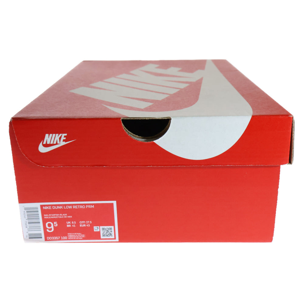 NIKE(ナイキ) DUNK LOW RETRO PRM Halloween ダンク レトロ プレミアム ハロウィン ローカットスニーカー ブラック/オレンジ US9.5/27.5cm DD3357-100