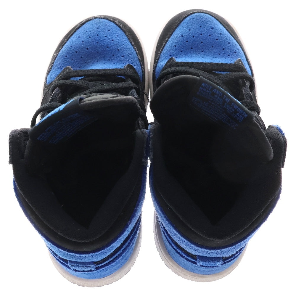 NIKE(ナイキ) TD AIR JORDAN 1 RETRO HIGH OG ROYAL REIMAGINED エアジョーダン1 レトロ ハイ ロイヤルリマジンド キッズ ハイカットスニーカー US9C/15.0cm FD1413-042