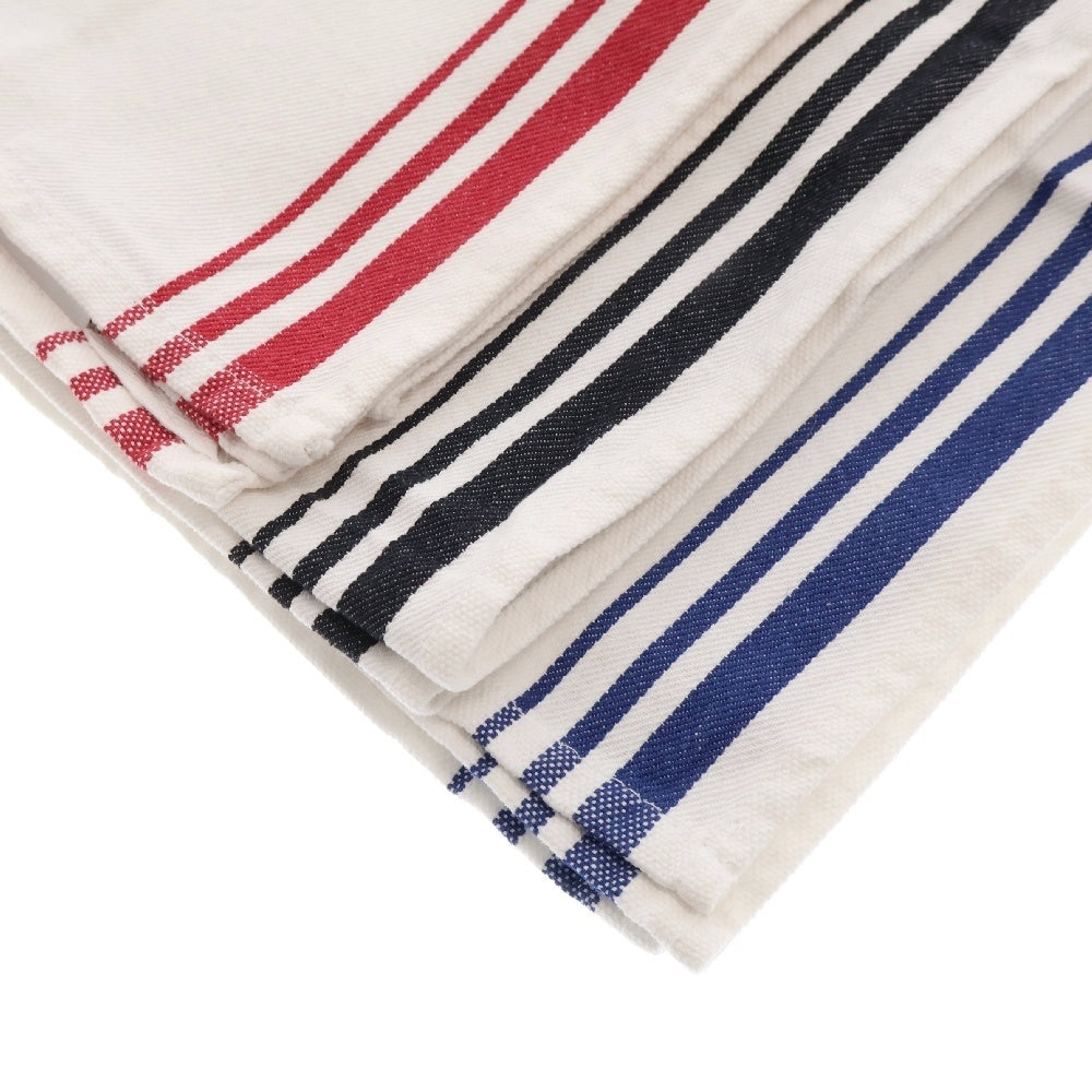 SUPREME(シュプリーム) 19SS Dish Towels Set of 3 ディッシュタオル 三個セット ブラック/ブルー/レッド