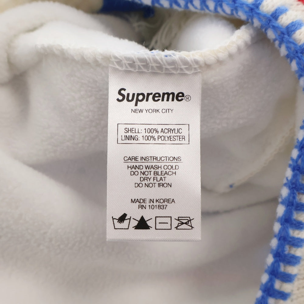 SUPREME(シュプリーム) 17AW Nepali Earflap Beanie ネパリー イヤーフラップ ビーニー ニット帽 マルチカラー