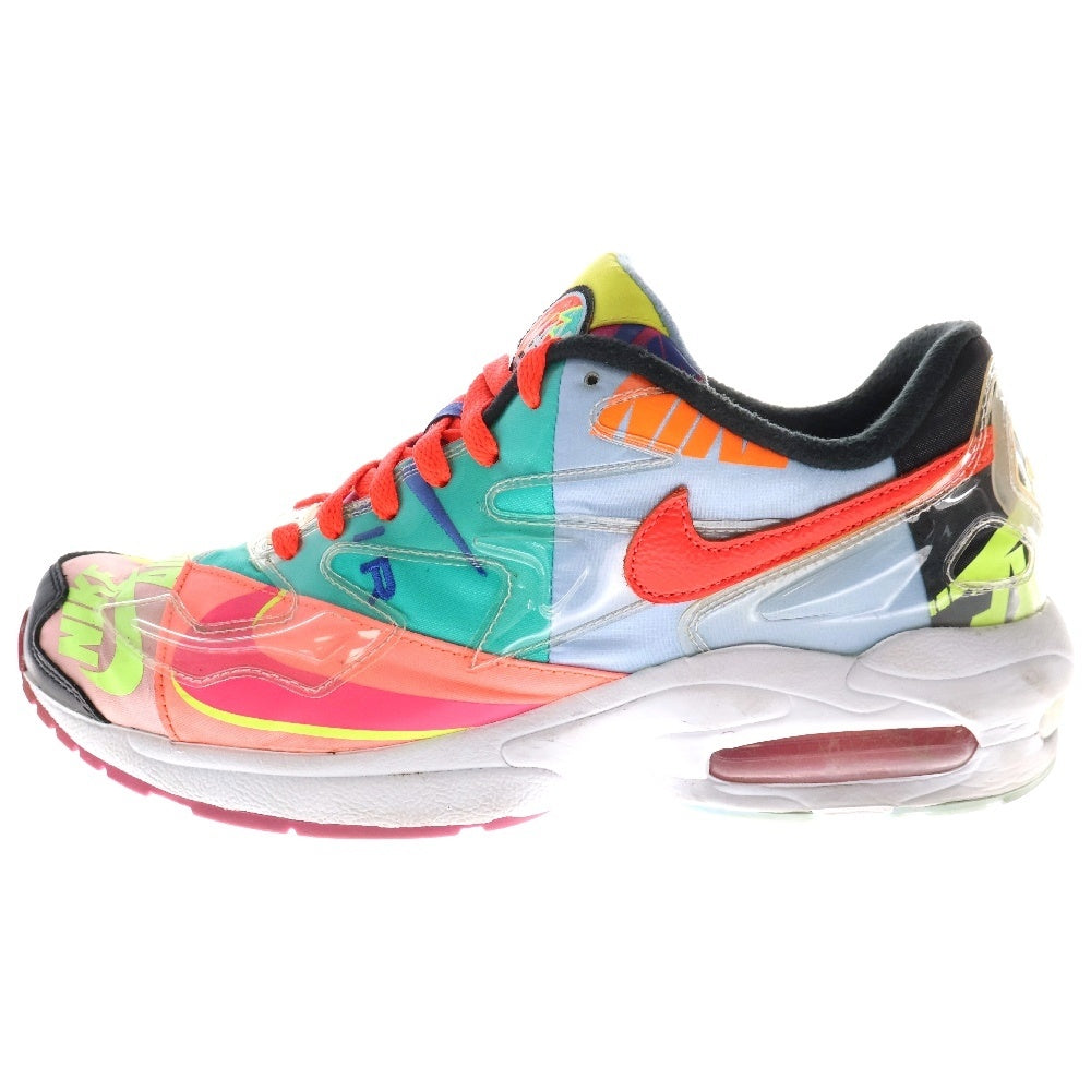 NIKE(ナイキ) AIR MAX 2 LIGHT QS エアマックス2 ライト ローカットスニーカー マルチカラー US9.5/27.5cm CJ6200-001