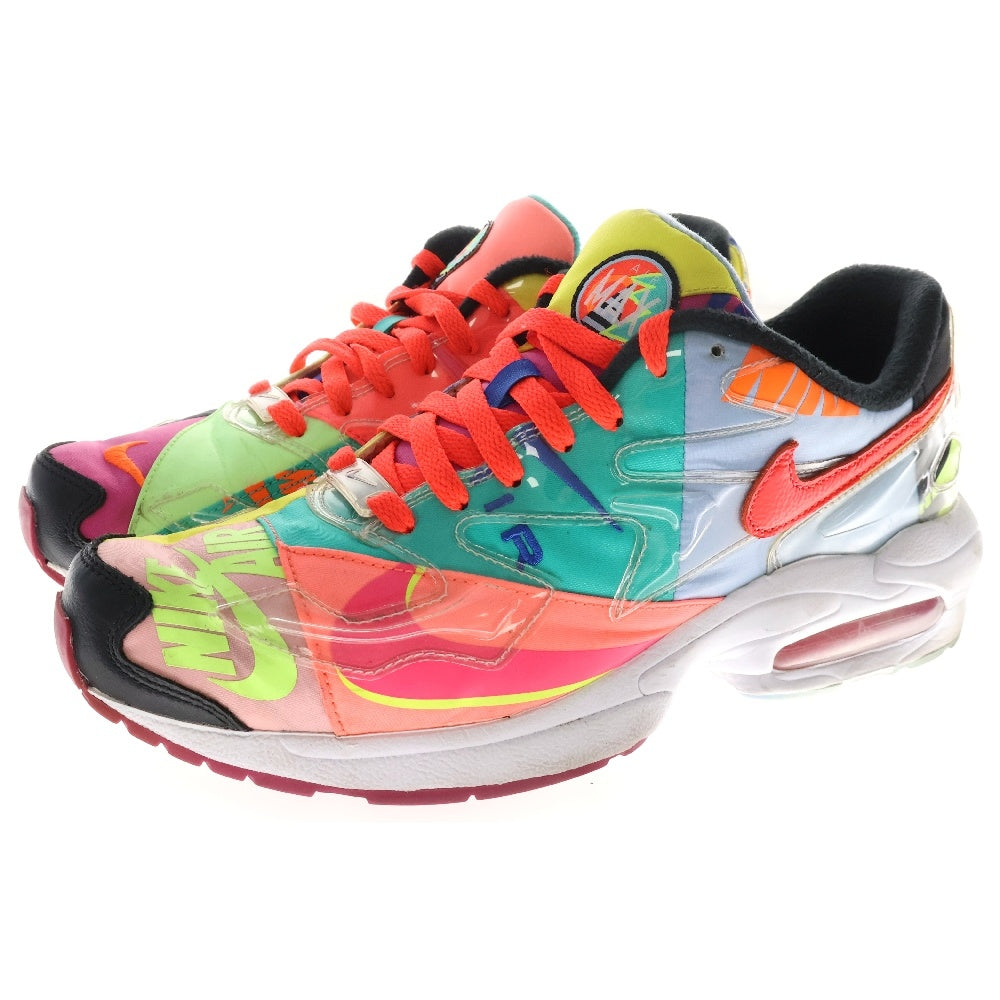 NIKE(ナイキ) AIR MAX 2 LIGHT QS エアマックス2 ライト ローカットスニーカー マルチカラー US9.5/27.5cm CJ6200-001