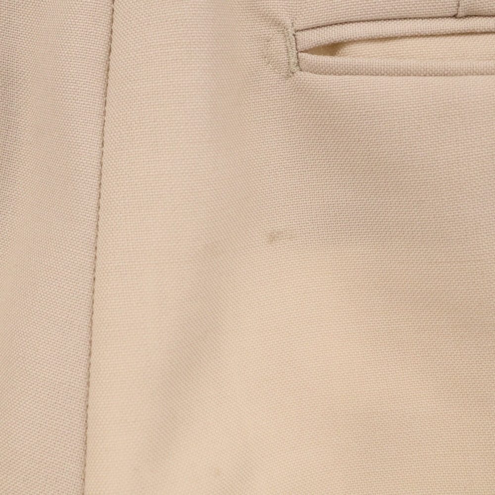 WACKO MARIA(ワコマリア) DORMEUIL PLEATED TROUSERS TYPE-2 ドーメル生地 プリーツトラウザー スラックスパンツ ライトベージュ
