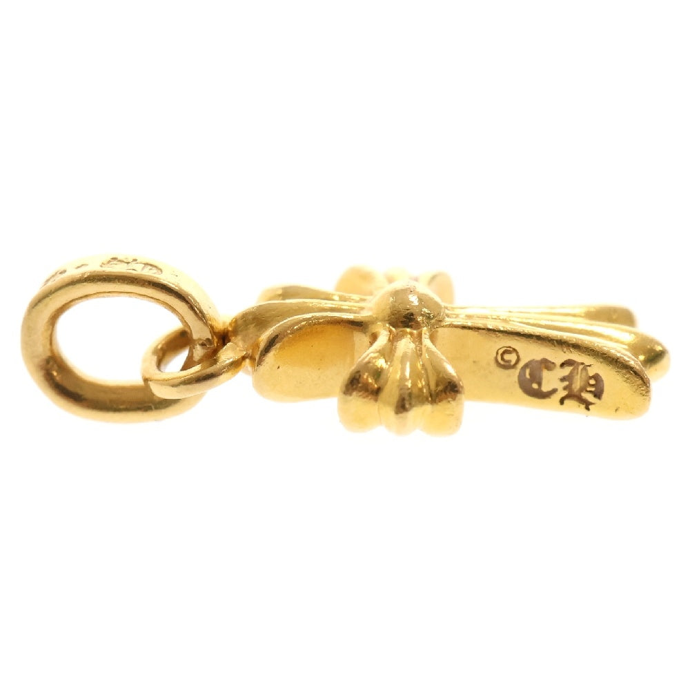 CHROME HEARTS(クロムハーツ) 22K CRS BBYFAT P/DIA ベイビーファットクロス PAVEダイヤ ペンダントトップ ゴールド BCA035