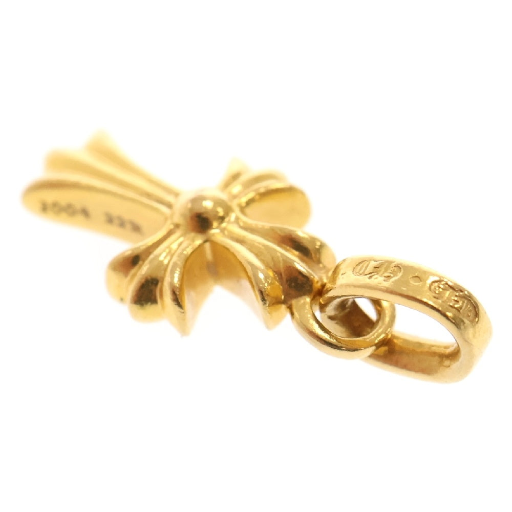CHROME HEARTS(クロムハーツ) 22K CRS BBYFAT P/DIA ベイビーファットクロス PAVEダイヤ ペンダントトップ ゴールド BCA035