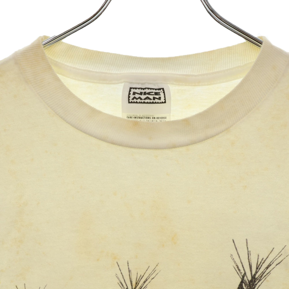 VINTAGE(ヴィンテージ) 90s Neil Young Broken Allow Tour Tee ニールヤング クレージーホース ツアー プリント 半袖 Tシャツ カットソー ホワイト