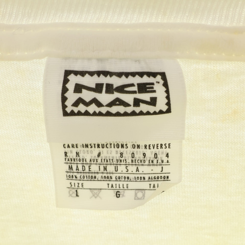 VINTAGE(ヴィンテージ) 90s Neil Young Broken Allow Tour Tee ニールヤング クレージーホース ツアー プリント 半袖 Tシャツ カットソー ホワイト