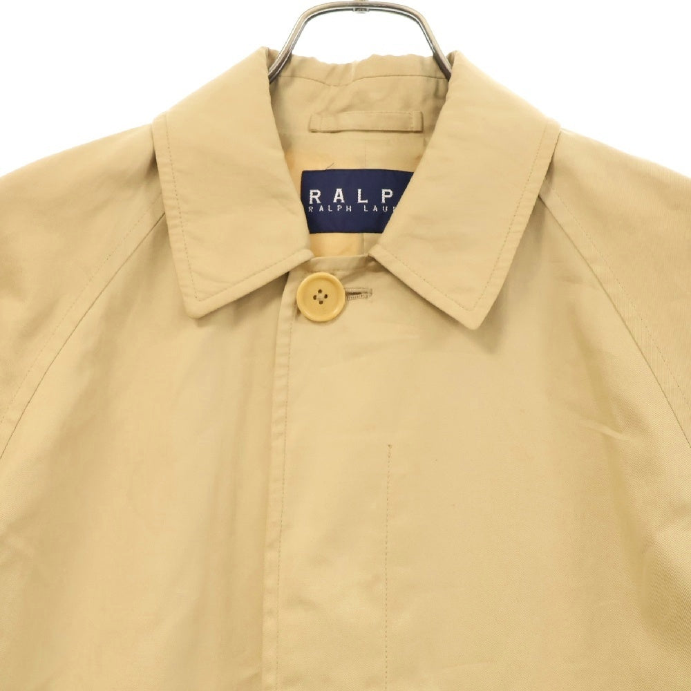 RALPH LAUREN(ラルフローレン) フィリピン製 コットン ステンカラーコート ベージュ