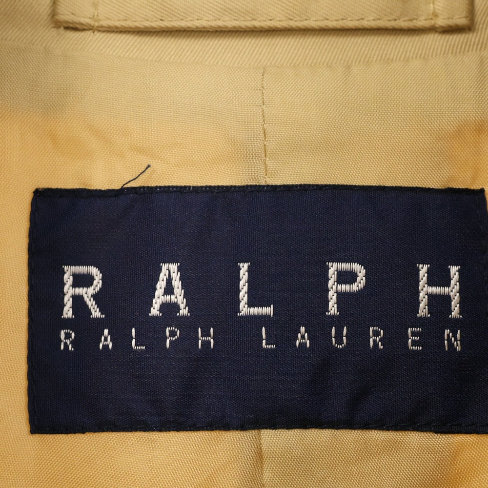 RALPH LAUREN(ラルフローレン) フィリピン製 コットン ステンカラーコート ベージュ