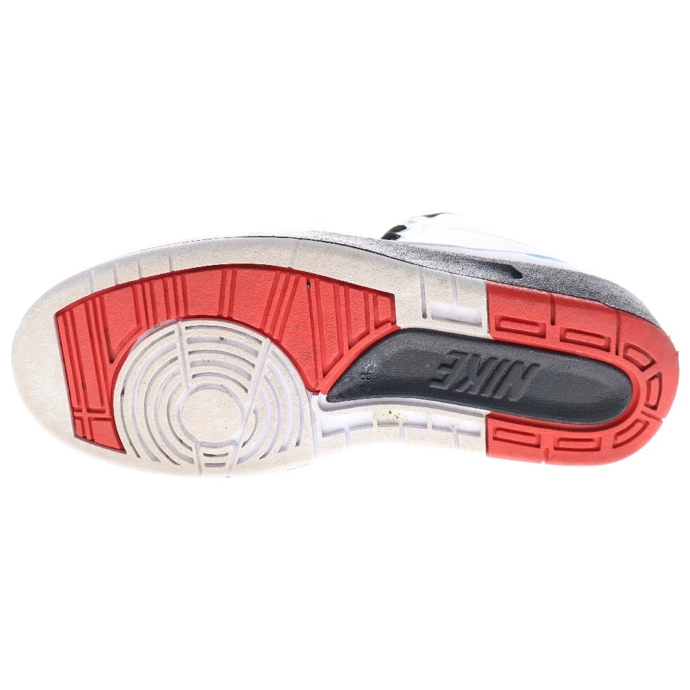 NIKE(ナイキ) AIR JORDAN 2 RETRO ALUMNI UNC JORDAN PACK ジョーダン2 レトロ コンバースアルムナイ ハイカットスニーカー ホワイト US8/26cm 917360-105