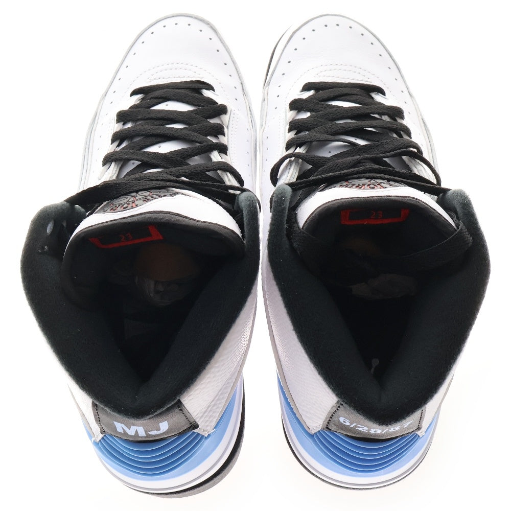 NIKE(ナイキ) AIR JORDAN 2 RETRO ALUMNI UNC JORDAN PACK ジョーダン2 レトロ コンバースアルムナイ ハイカットスニーカー ホワイト US8/26cm 917360-105