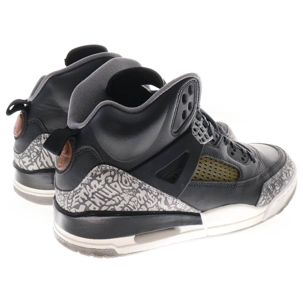 NIKE(ナイキ) AIR JORDAN SPIZIKE Black Cement エアジョーダン スパイジーク ブラックセメント ハイカットスニーカー ブラック US8/26cm 315371-034