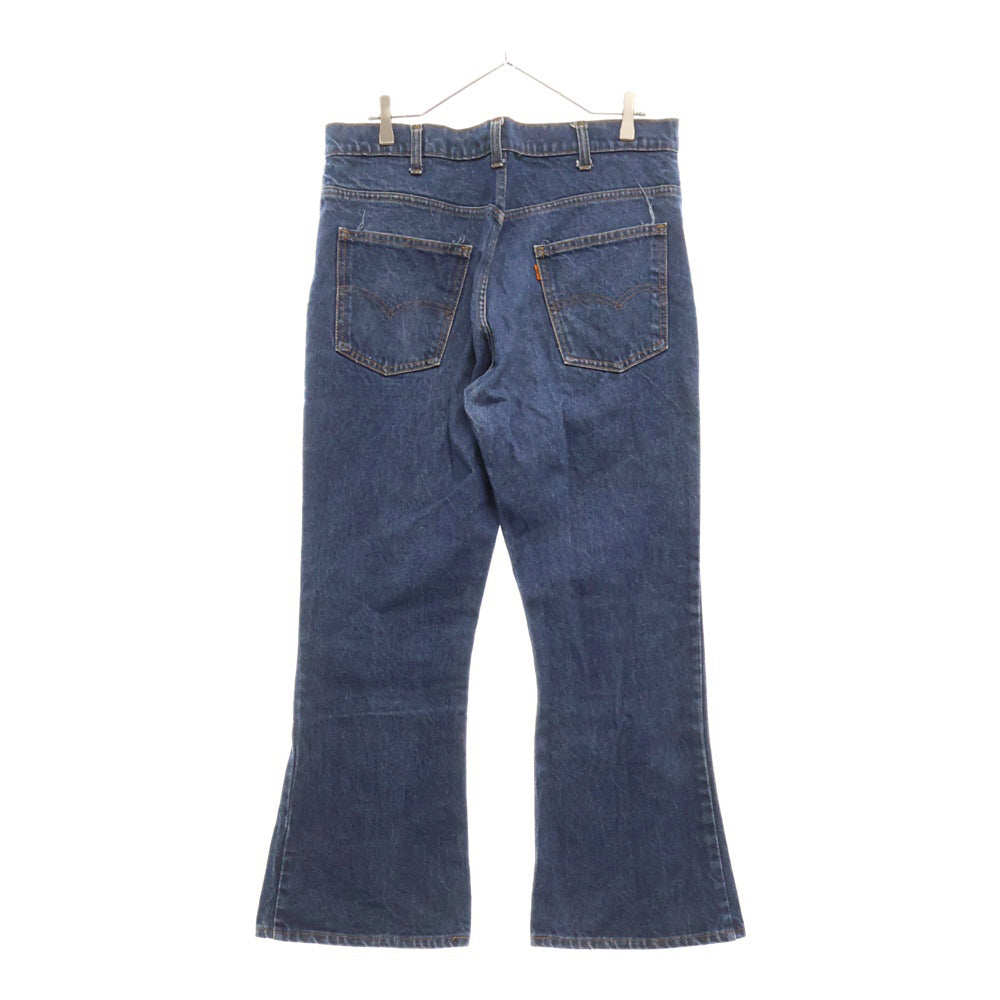 Levi's(リーバイス) 70s VINTAGE 646-0217 ボタン裏39 スモールe オレンジタブ 42TALON ヴィンテージ ジップフライ フレアデニムパンツ インディゴ