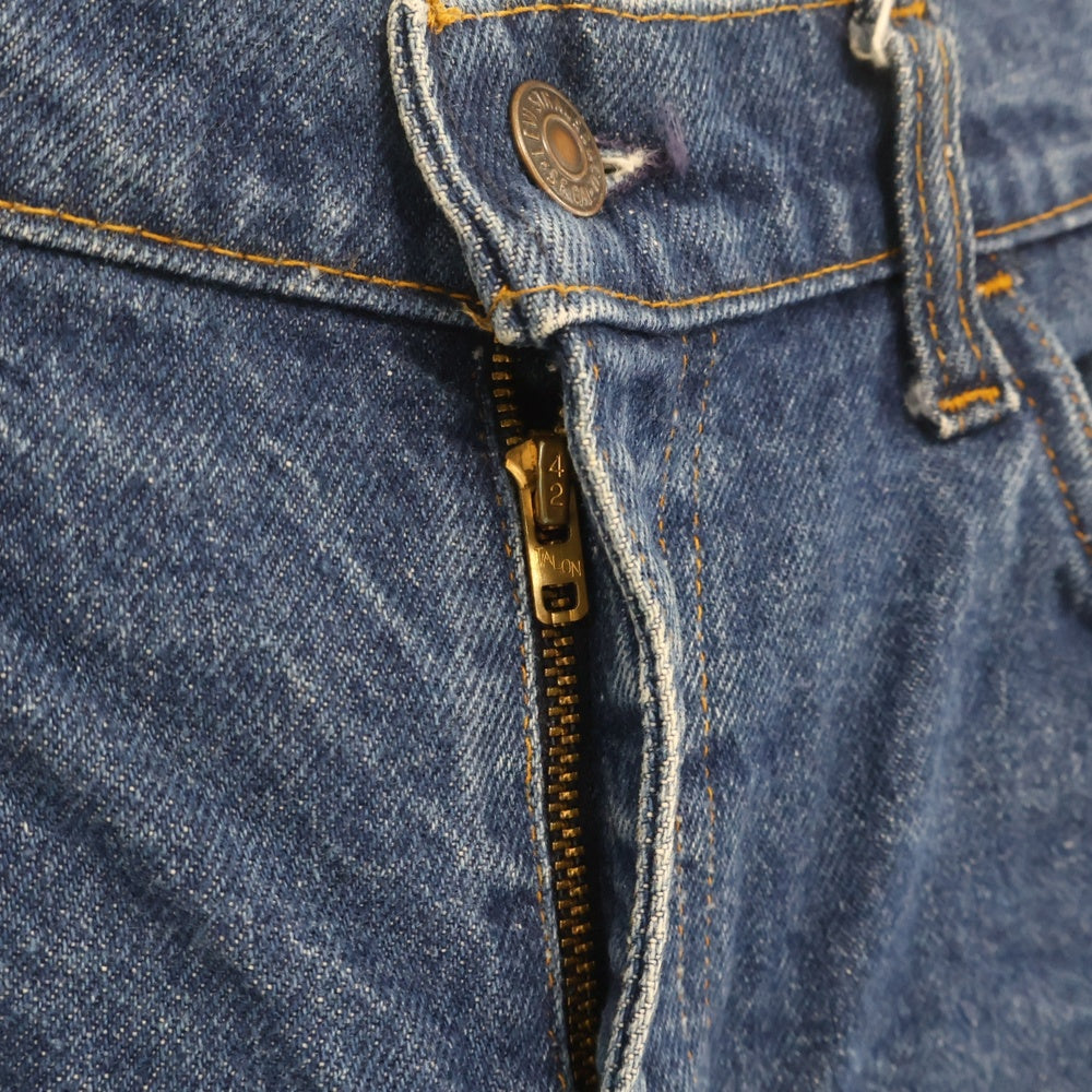 Levi's(リーバイス) 70s VINTAGE 646-0217 ボタン裏39 スモールe オレンジタブ 42TALON ヴィンテージ ジップフライ フレアデニムパンツ インディゴ