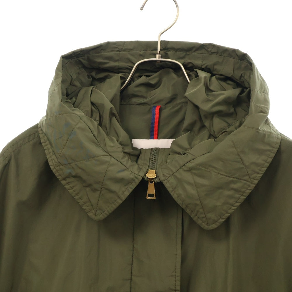 MONCLER(モンクレール) 18SS ASTROPHY アストロフィー オーバーサイズ フーデッド ジップアップジャケット グリーン レディース D10934910705 54881