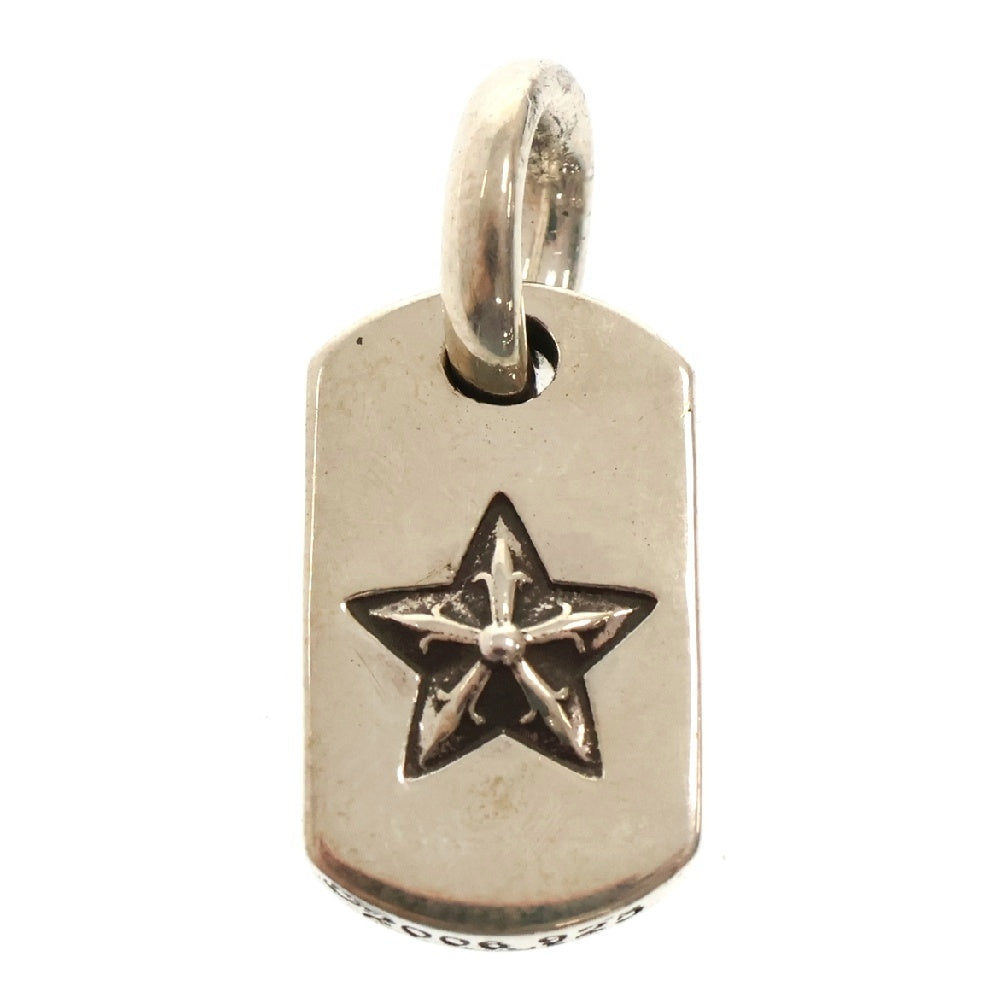 CHROME HEARTS(クロムハーツ) D T TNY STAR タイニードッグタグスター チャーム ネックレストップ シルバー BCA255