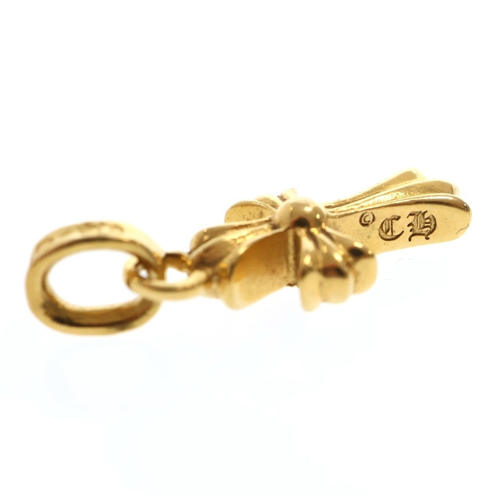 CHROME HEARTS(クロムハーツ) 22K CRS BBYFAT A/DIA ベイビーファットクロス アフター PAVEダイヤ ペンダントトップ ゴールド