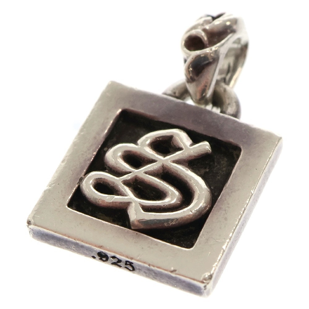 CHROME HEARTS(クロムハーツ) FRAMED LETTER BLOCK フレームド レターブロック S アルファベットチャーム シルバーネックレストップ