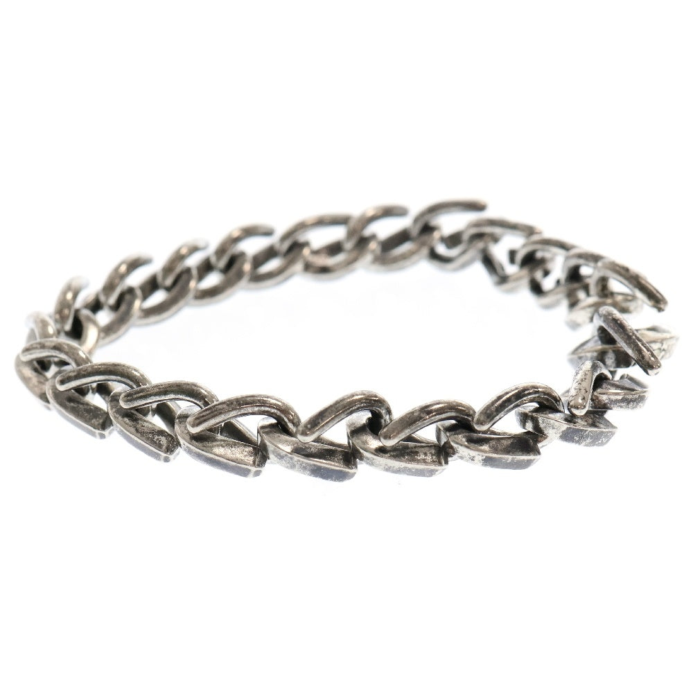 TIFFANY & Co.(ティファニー) FORGE MEDIUM LINK BRACELET フォージ ミディアム ブレスレット 21リンク シルバー/ブラック