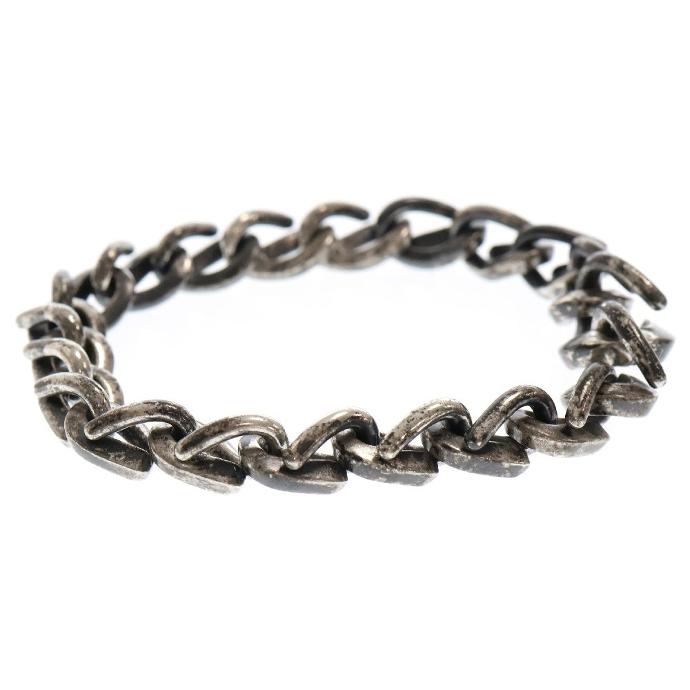 TIFFANY & Co.(ティファニー) FORGE MEDIUM LINK BRACELET フォージ ミディアム ブレスレット 20リンク シルバー/ブラック