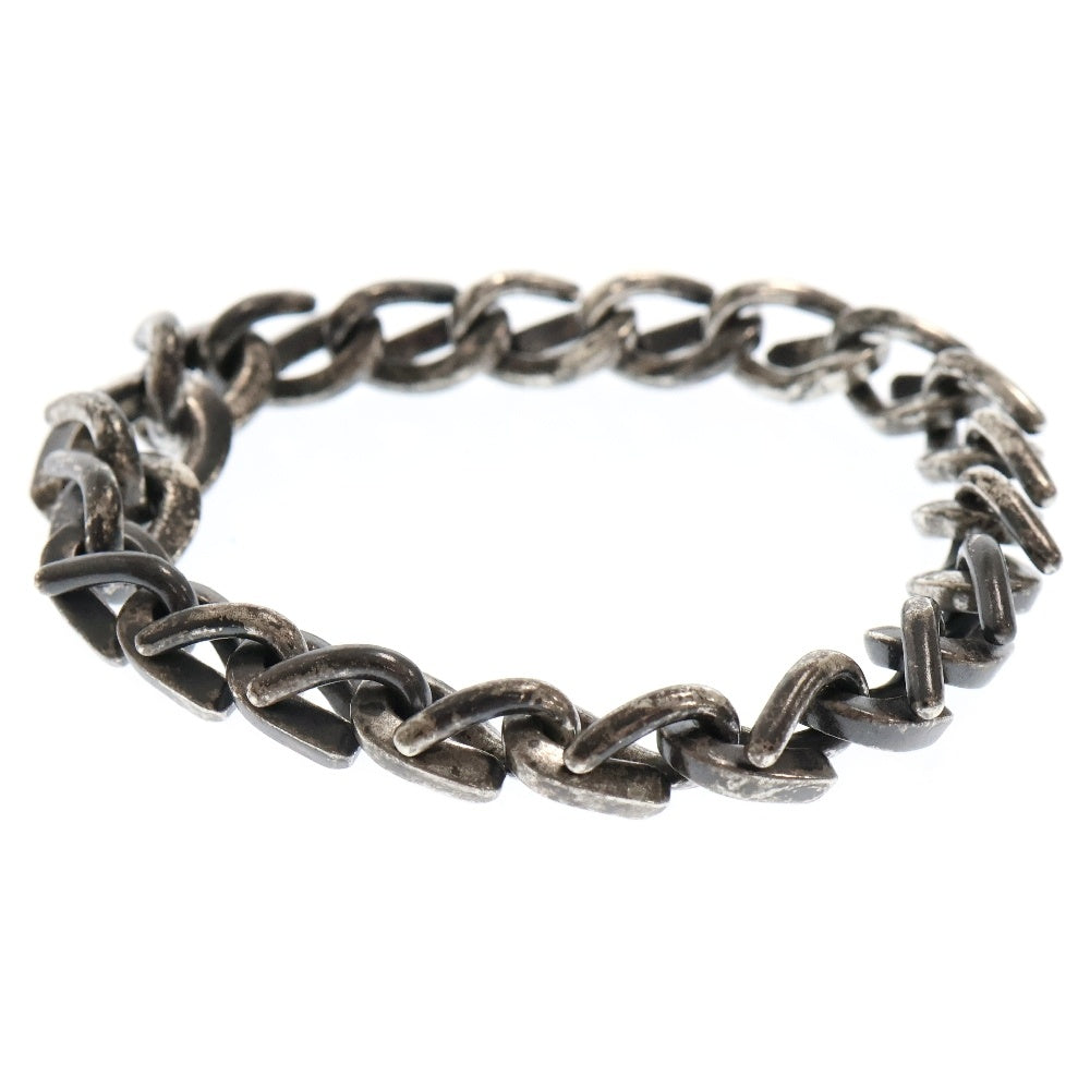 TIFFANY & Co.(ティファニー) FORGE MEDIUM LINK BRACELET フォージ ミディアム ブレスレット 20リンク シルバー/ブラック