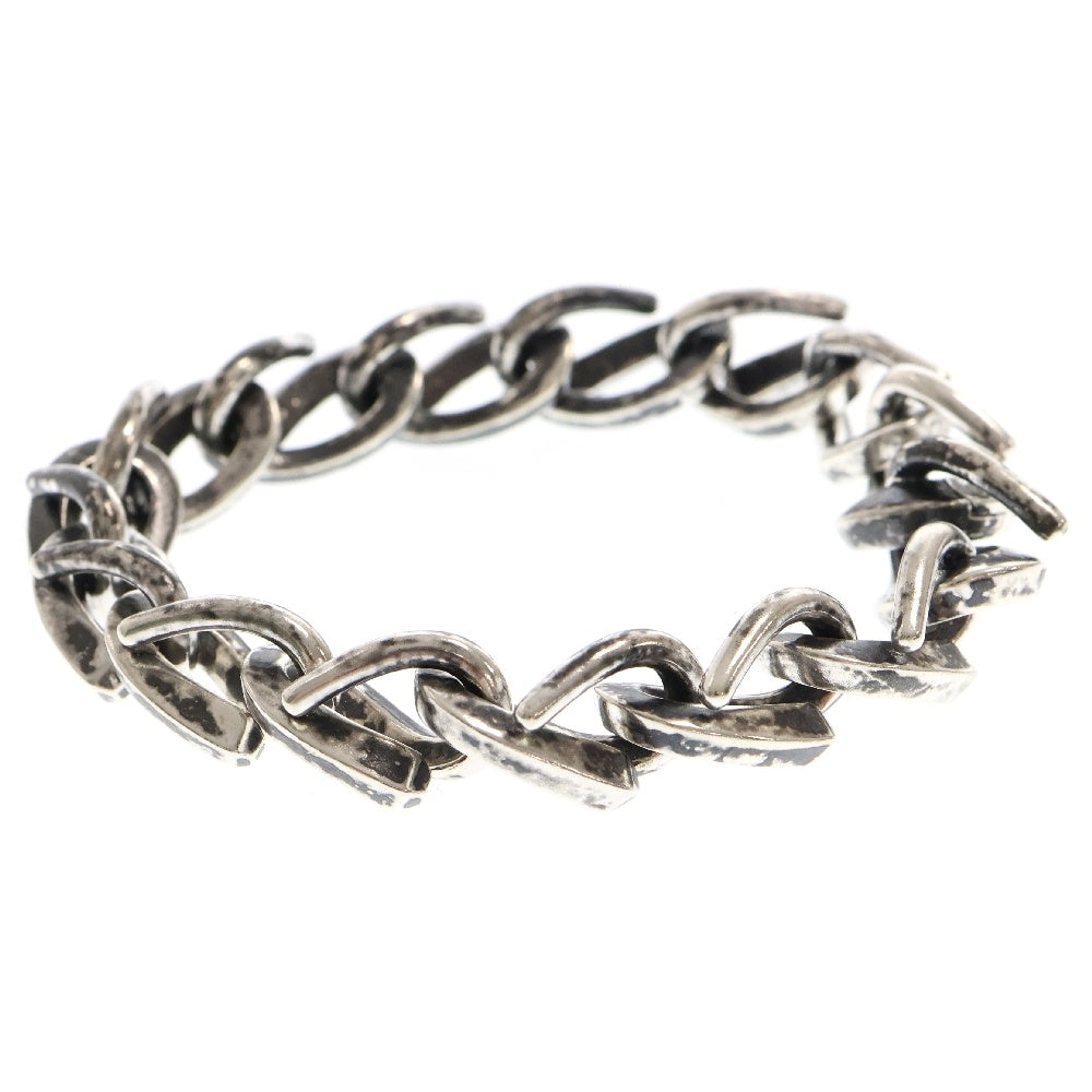 TIFFANY & Co.(ティファニー) FORGE LARGE LINK BRACELET フォージ ラージ ブレスレット 15リンク シルバー/ブラック