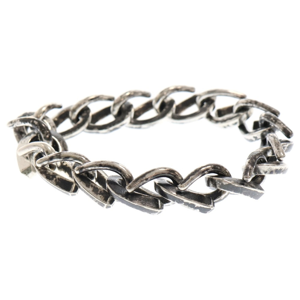 TIFFANY & Co.(ティファニー) FORGE LARGE LINK BRACELET フォージ ラージ ブレスレット 15リンク シルバー/ブラック