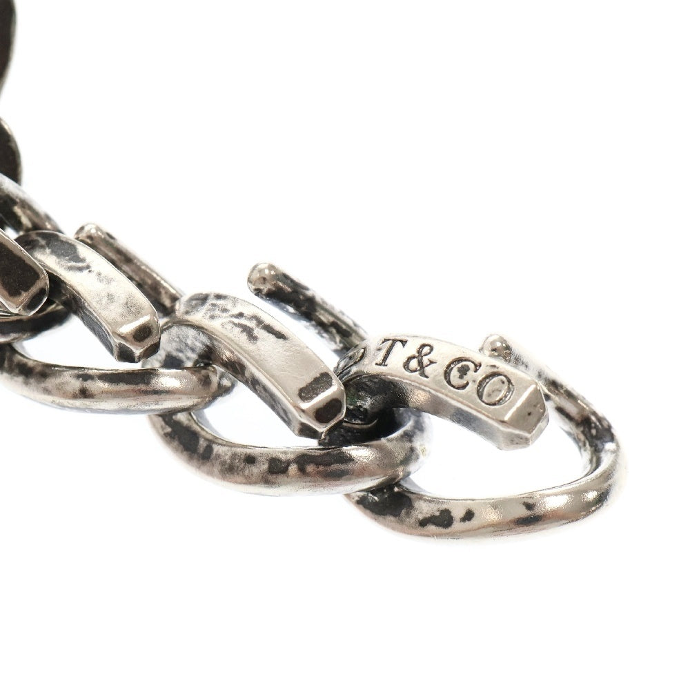 TIFFANY & Co.(ティファニー) FORGE LARGE LINK BRACELET フォージ ラージ ブレスレット 15リンク シルバー/ブラック