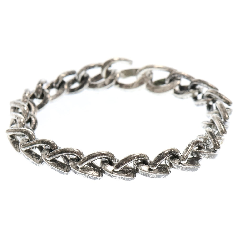 TIFFANY & Co.(ティファニー) FORGE MEDIUM LINK BRACELET フォージ ミディアム ブレスレット 21リンク シルバー/ブラック
