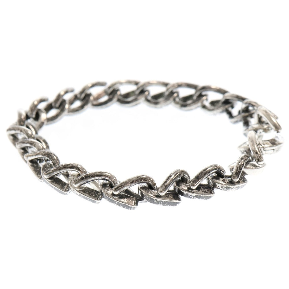 TIFFANY & Co.(ティファニー) FORGE MEDIUM LINK BRACELET フォージ ミディアム ブレスレット 21リンク シルバー/ブラック