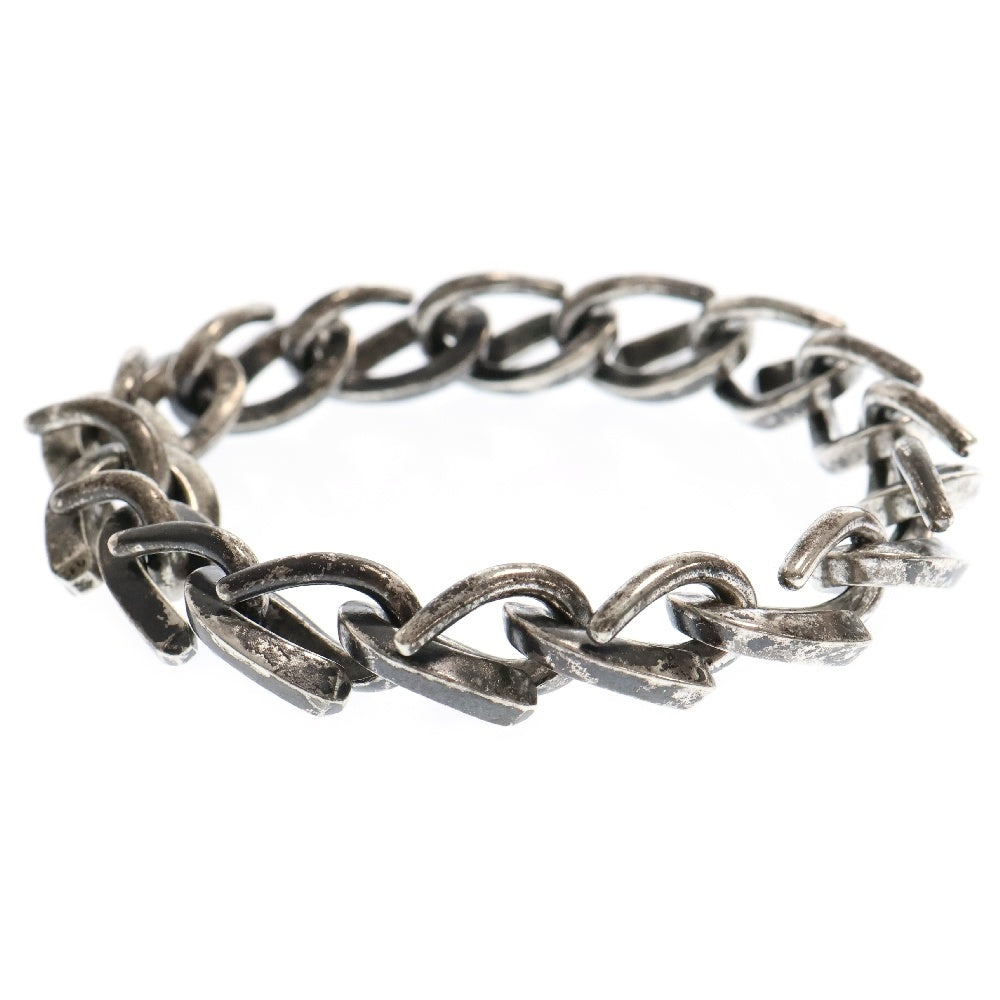 TIFFANY & Co.(ティファニー) FORGE LARGE LINK BRACELET フォージ ラージ ブレスレット 16リンク シルバー/ブラック