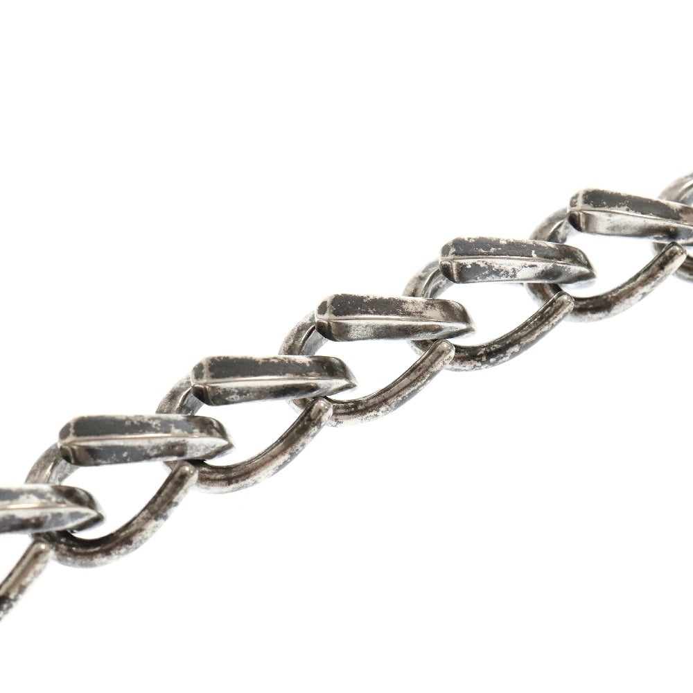 TIFFANY & Co.(ティファニー) FORGE LARGE LINK BRACELET フォージ ラージ ブレスレット 16リンク シルバー/ブラック