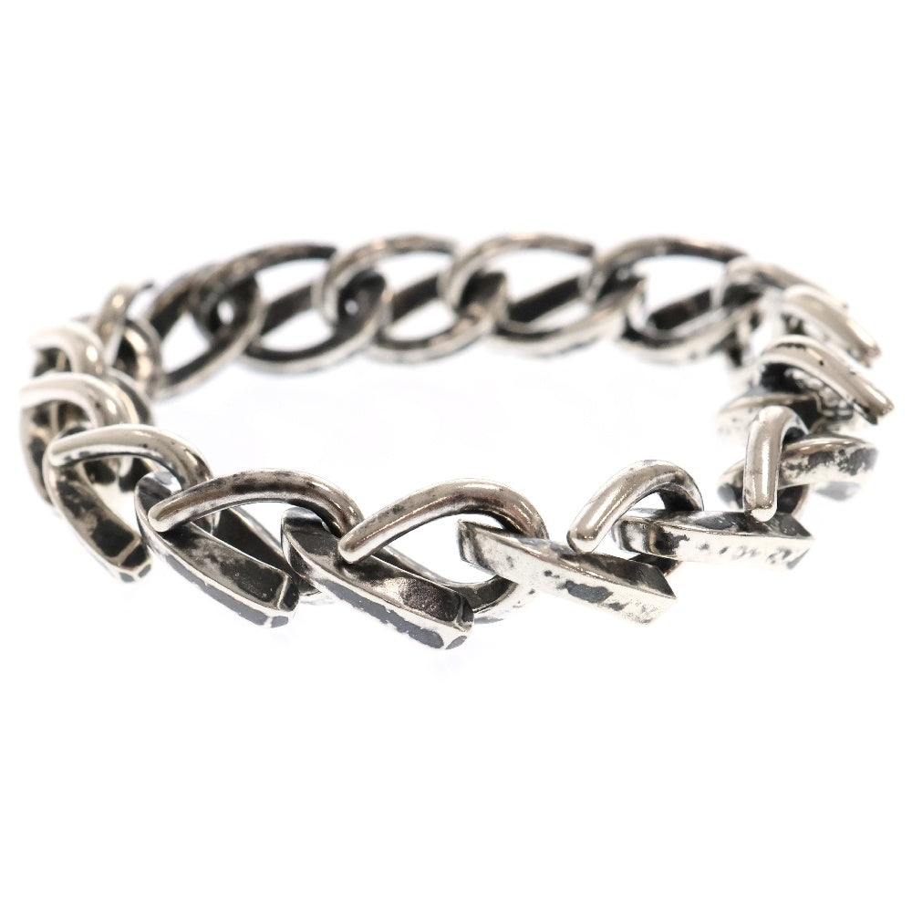 TIFFANY & Co.(ティファニー) FORGE LARGE LINK BRACELET フォージ ラージ ブレスレット 15リンク シルバー/ブラック