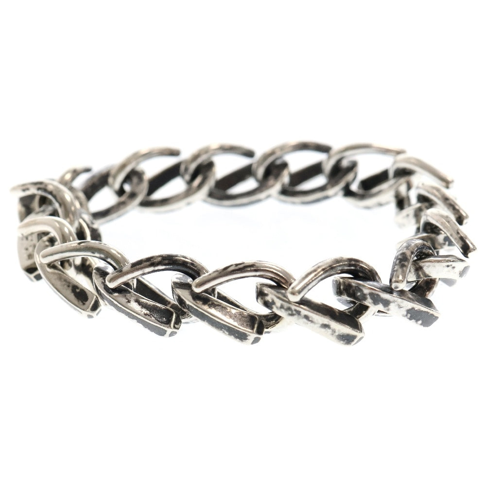 TIFFANY & Co.(ティファニー) FORGE LARGE LINK BRACELET フォージ ラージ ブレスレット 15リンク シルバー/ブラック