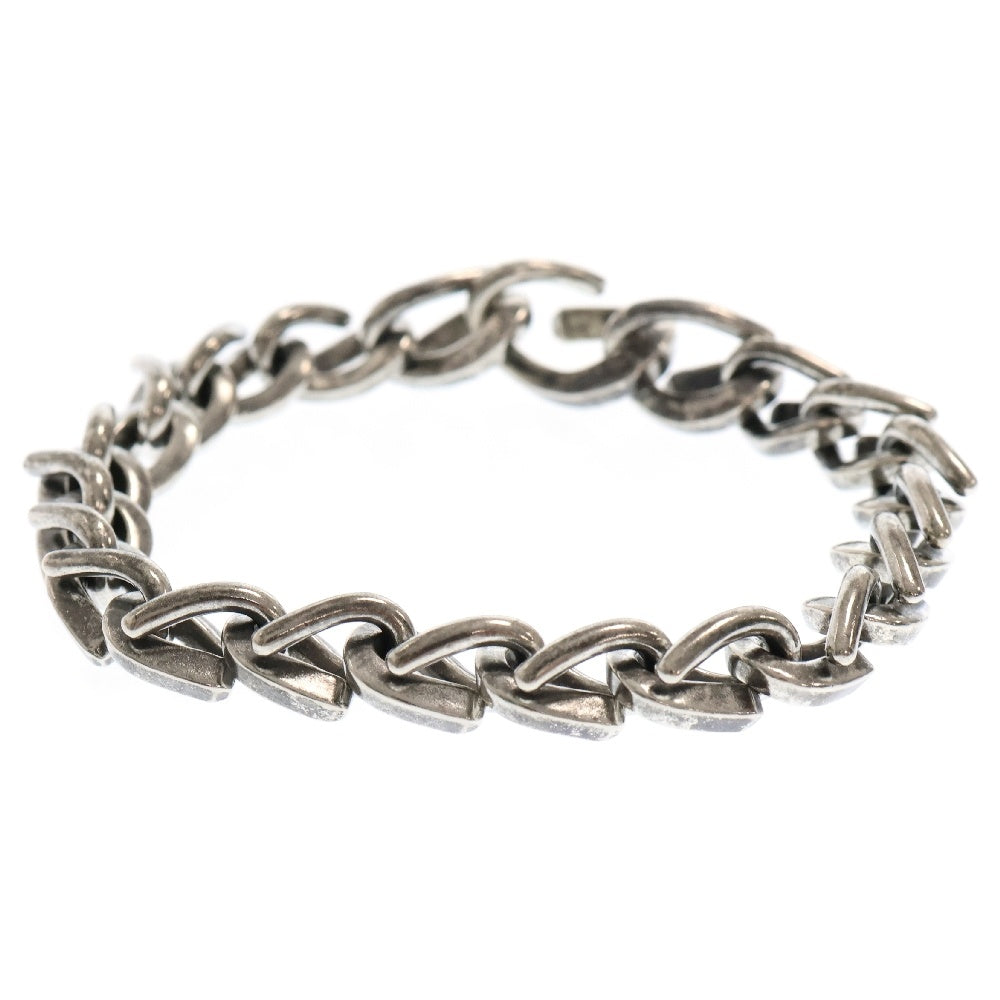 TIFFANY & Co.(ティファニー) FORGE MEDIUM LINK BRACELET フォージ ミディアム ブレスレット 21リンク シルバー/ブラック