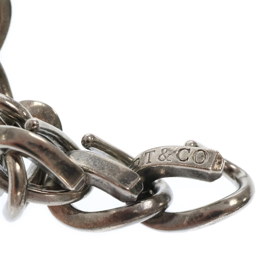 TIFFANY & Co.(ティファニー) FORGE LARGE LINK BRACELET フォージ ラージ ブレスレット 15リンク シルバー/ブラック