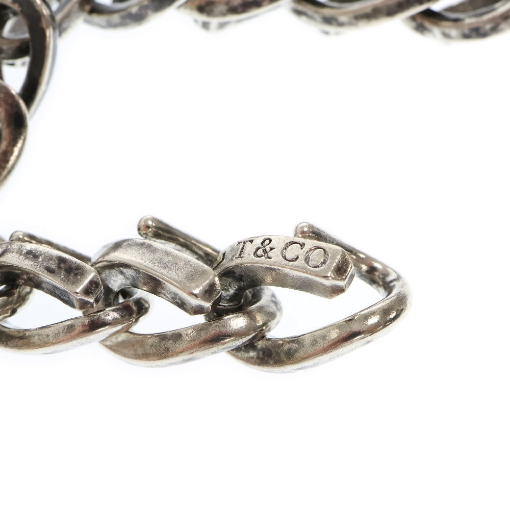 TIFFANY & Co.(ティファニー) FORGE LARGE LINK BRACELET フォージ ラージ ブレスレット 15リンク シルバー/ブラック