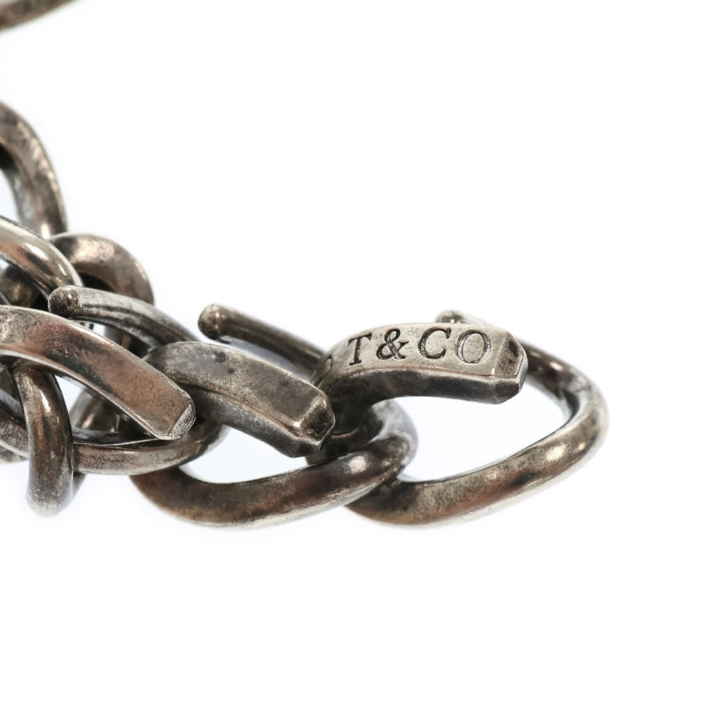 TIFFANY & Co.(ティファニー) FORGE LARGE LINK BRACELET フォージ ラージ ブレスレット 15リンク シルバー/ブラック