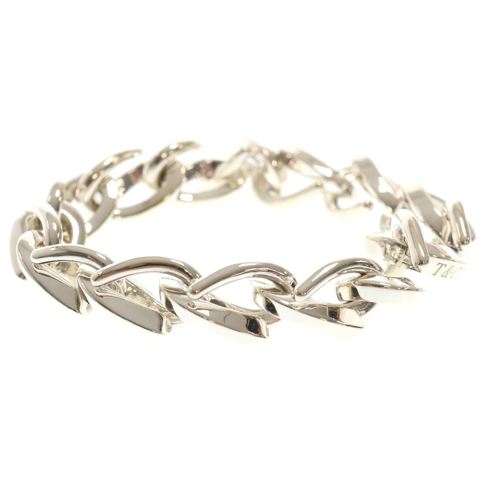 TIFFANY & Co.(ティファニー) FORGE LARGE LINK BRACELET フォージ ラージ ブレスレット 14リンク シルバー