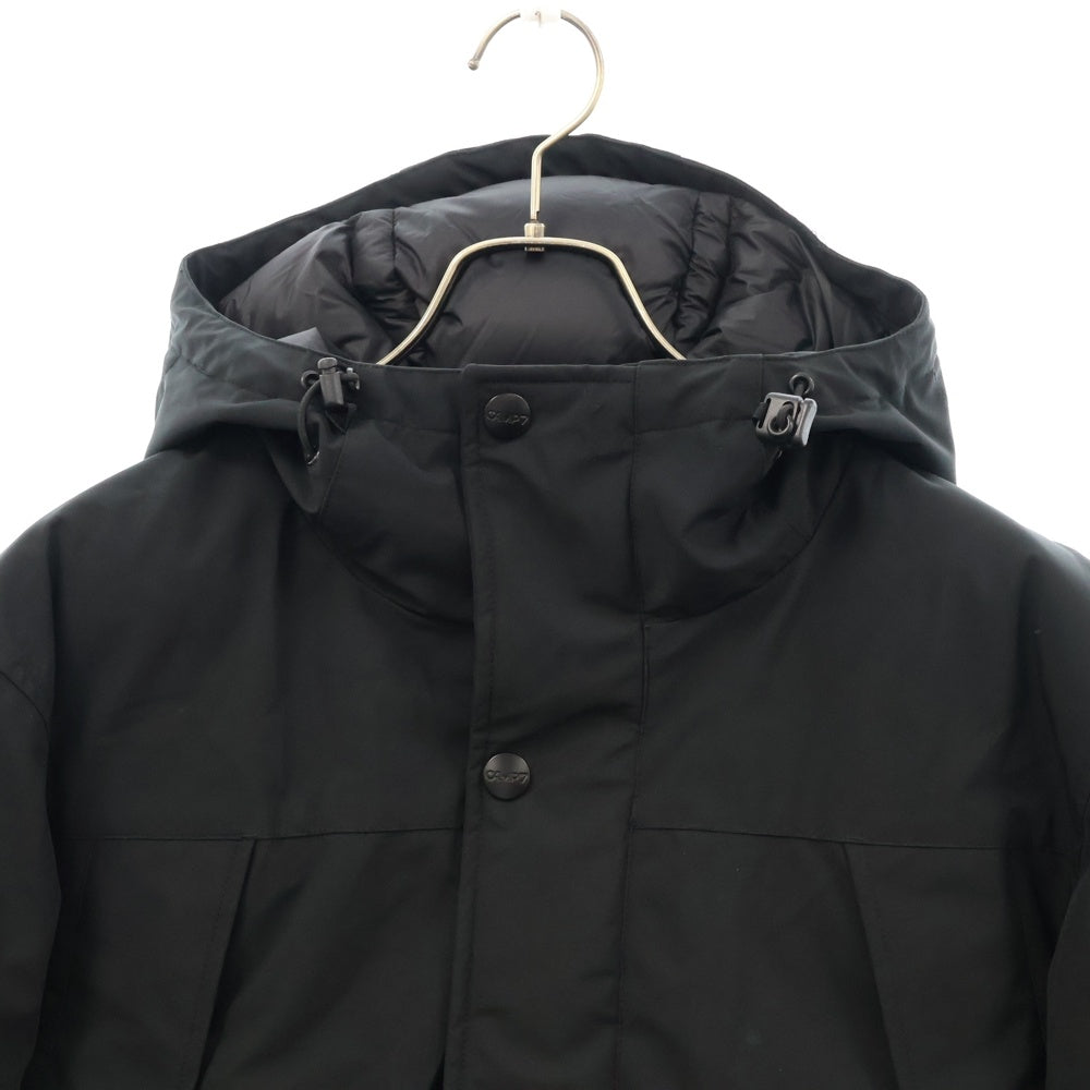 CAMP7(キャンプセブン) シンパテックス フーデッドダウンジャケット ブラック CP-4116003