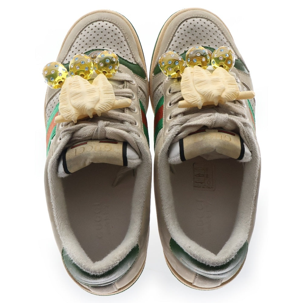 GUCCI(グッチ) Cherry Screener Sneakers チェリーモチーフ スクリーナー ローカットスニーカー マルチカラー レディース 571771 0YI20 9582