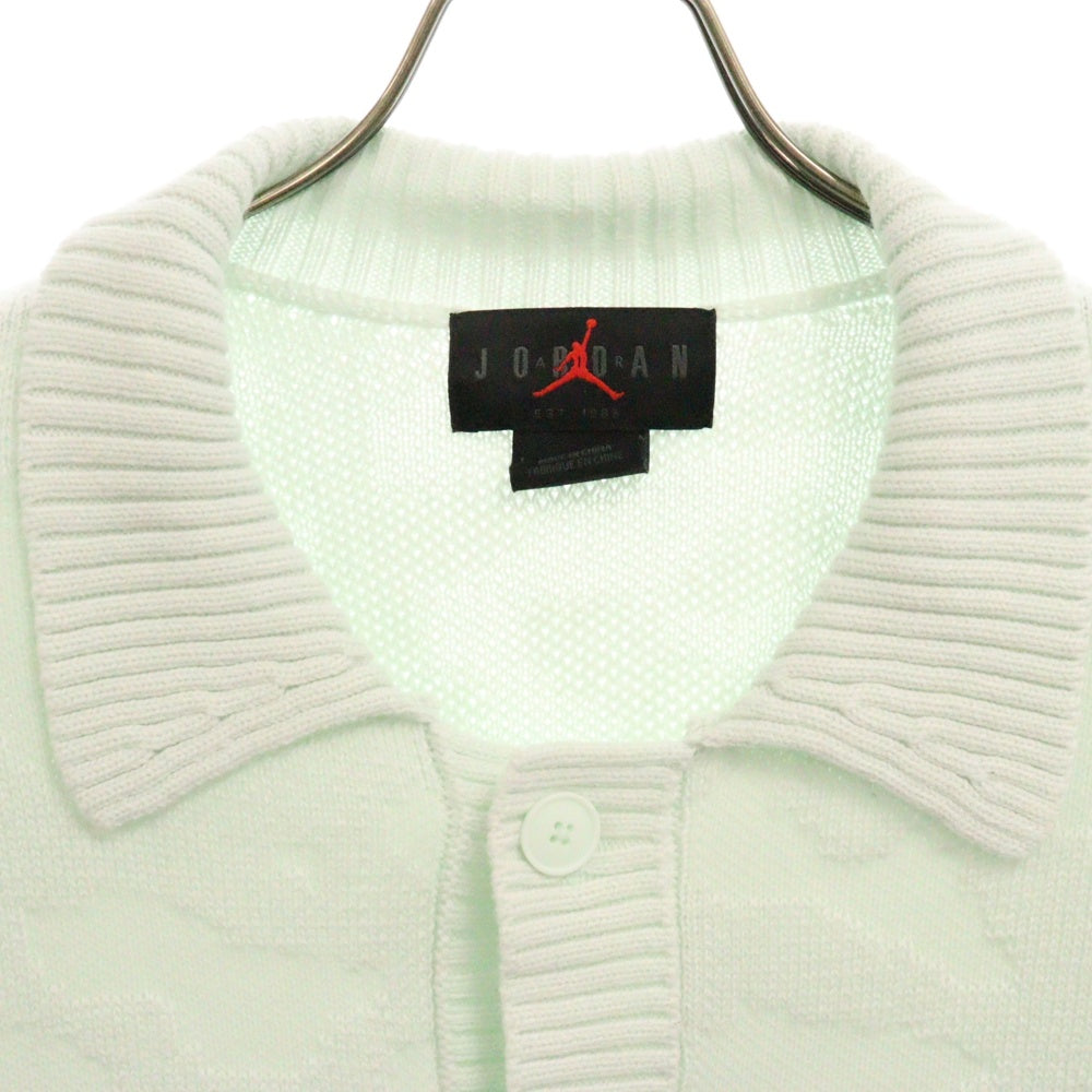 NIKE(ナイキ) 23AW ×J BALVIN ウール混 カーディガン ミントグリーン FJ6145-394