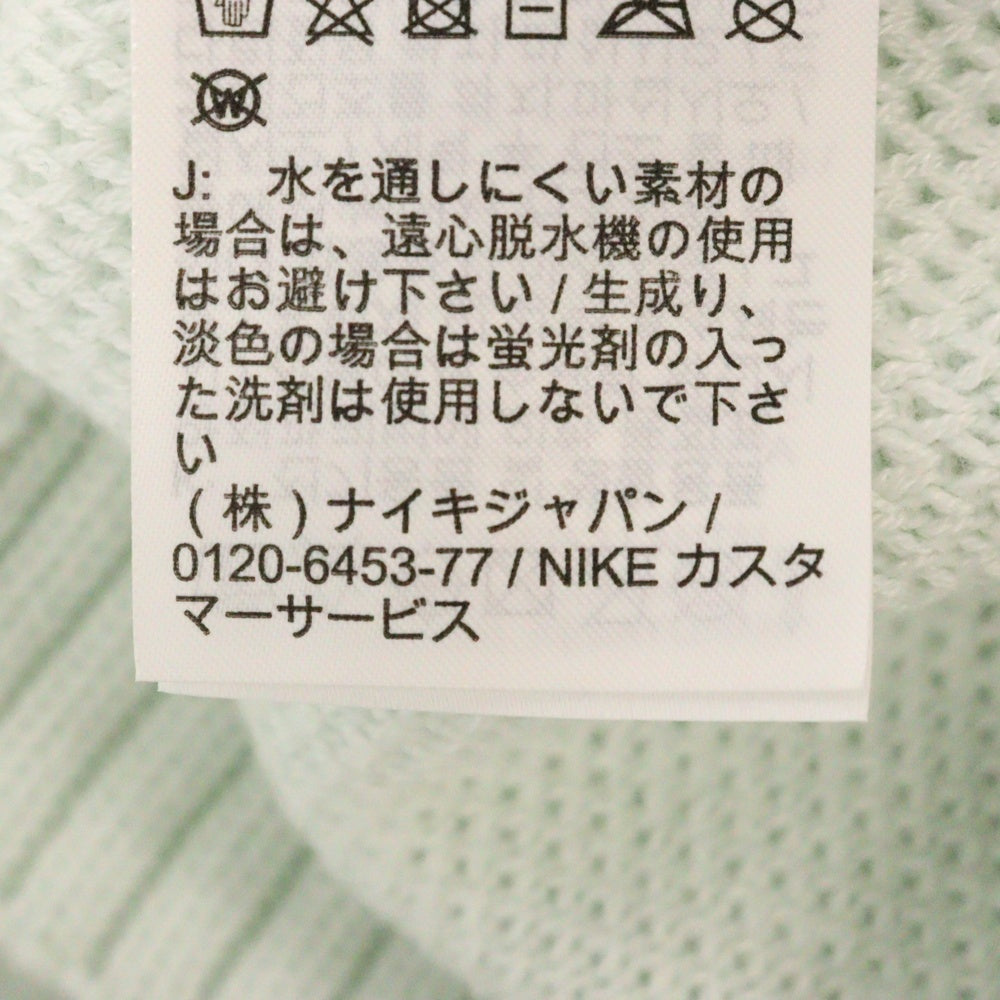 NIKE(ナイキ) 23AW ×J BALVIN ウール混 カーディガン ミントグリーン FJ6145-394