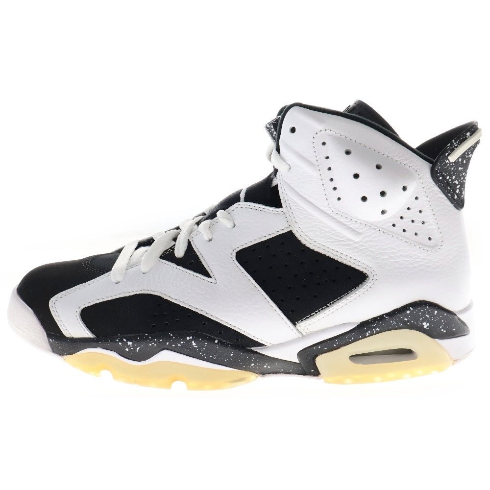 NIKE(ナイキ) 【鑑賞用 2009年製】 AIR JORDAN 6 RETRO OREO ナイキ エアジョーダン6 レトロ オレオ ハイカットスニーカー ホワイト/ブラック US9.5/27.5cm 384664-101