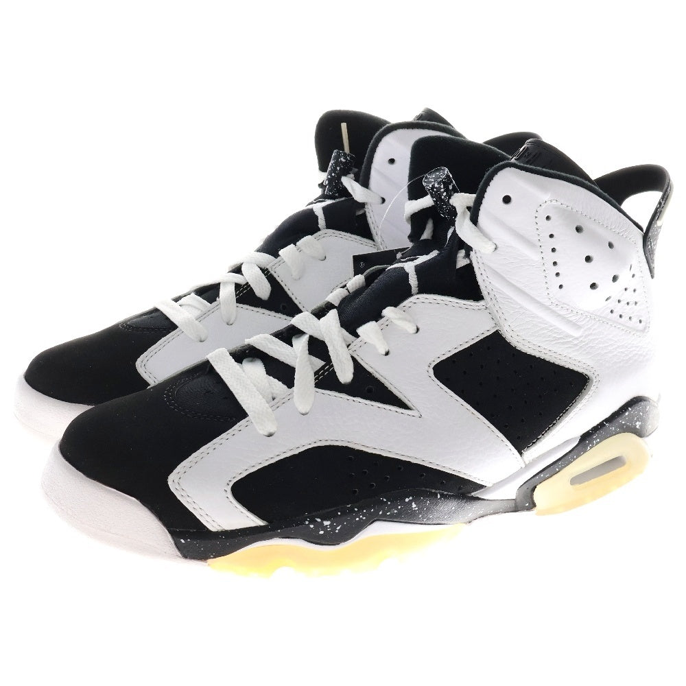 NIKE(ナイキ) 【鑑賞用 2009年製】 AIR JORDAN 6 RETRO OREO ナイキ エアジョーダン6 レトロ オレオ ハイカットスニーカー ホワイト/ブラック US9.5/27.5cm 384664-101