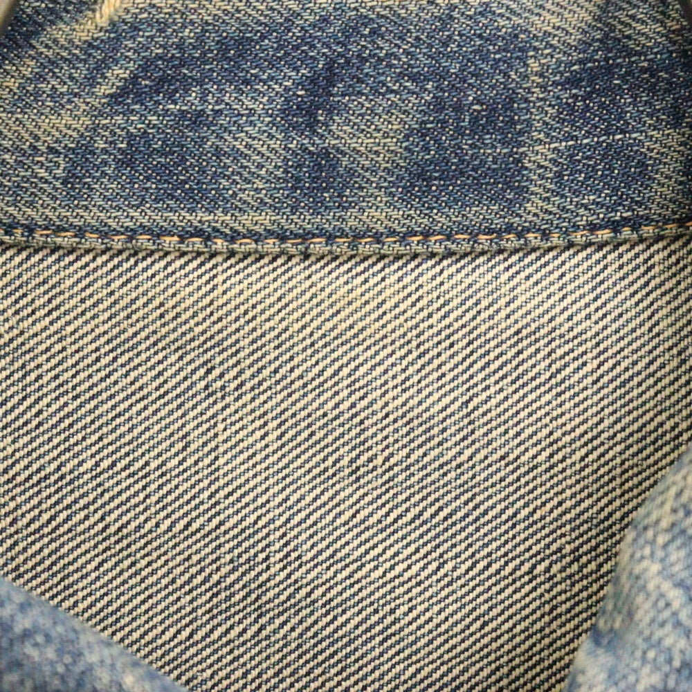 Levi's(リーバイス) 50S VINTAGE 507XX 2nd ボタン裏 17 BIGE 片面タブ 紙パッチ セカンド デニム トラッカージャケット インディゴ