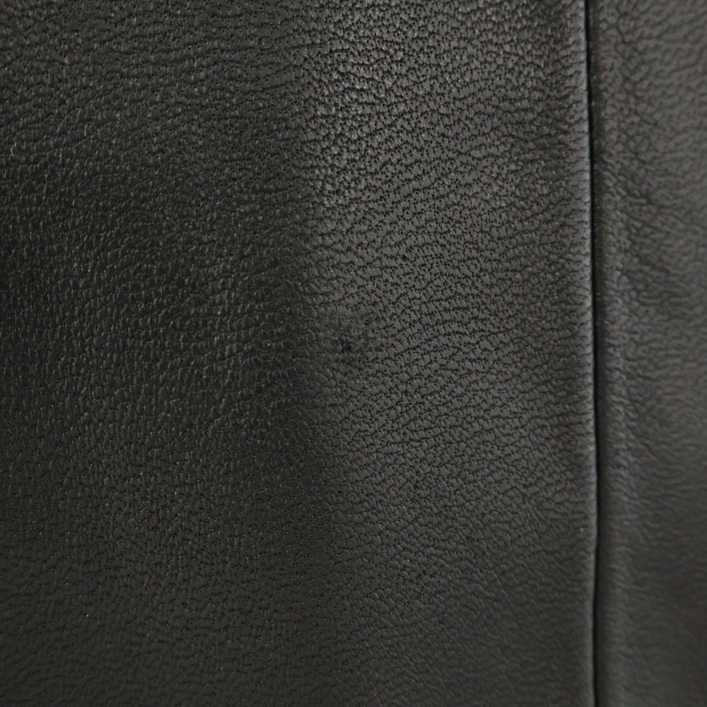 WACKO MARIA(ワコマリア) 23SS LEATHER JACKET 裏地レオパード シープスキンレザー テーラードジャケット ブラック 22FW-WMO-JK02